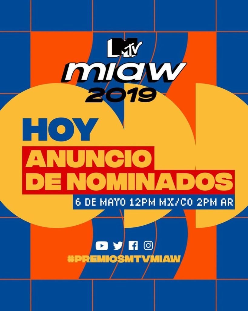 Estos son los nominados a los premios MTV Miaw